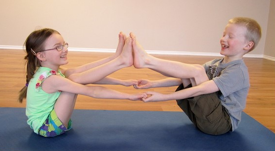 Yoga Poses For 2 Kids Image